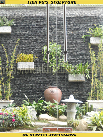 Tiểu cảnh Lạc Long Quân.